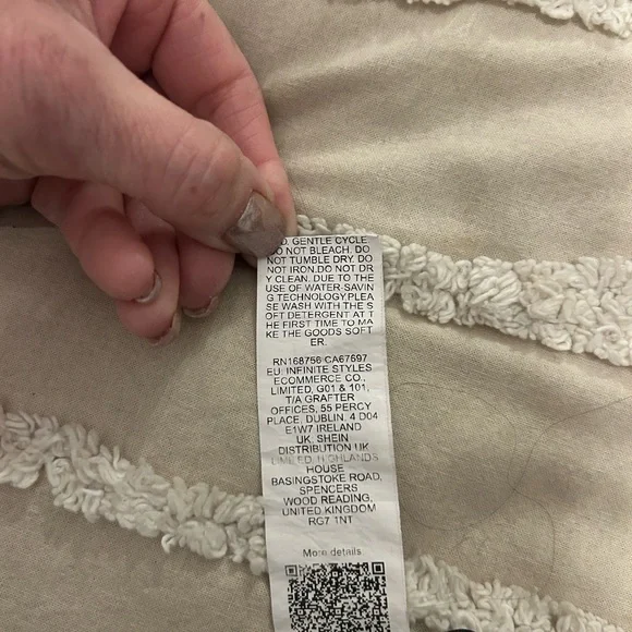 Love on a Hanger Black and White Gingham A-Line Skirt - Picture 4 of 6